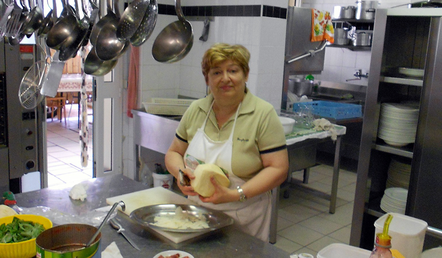 nonna gianna in cucina